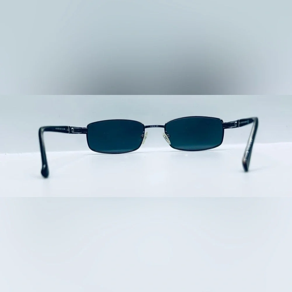 Safilo 7166 Black Oval Sunglasses Frames Only